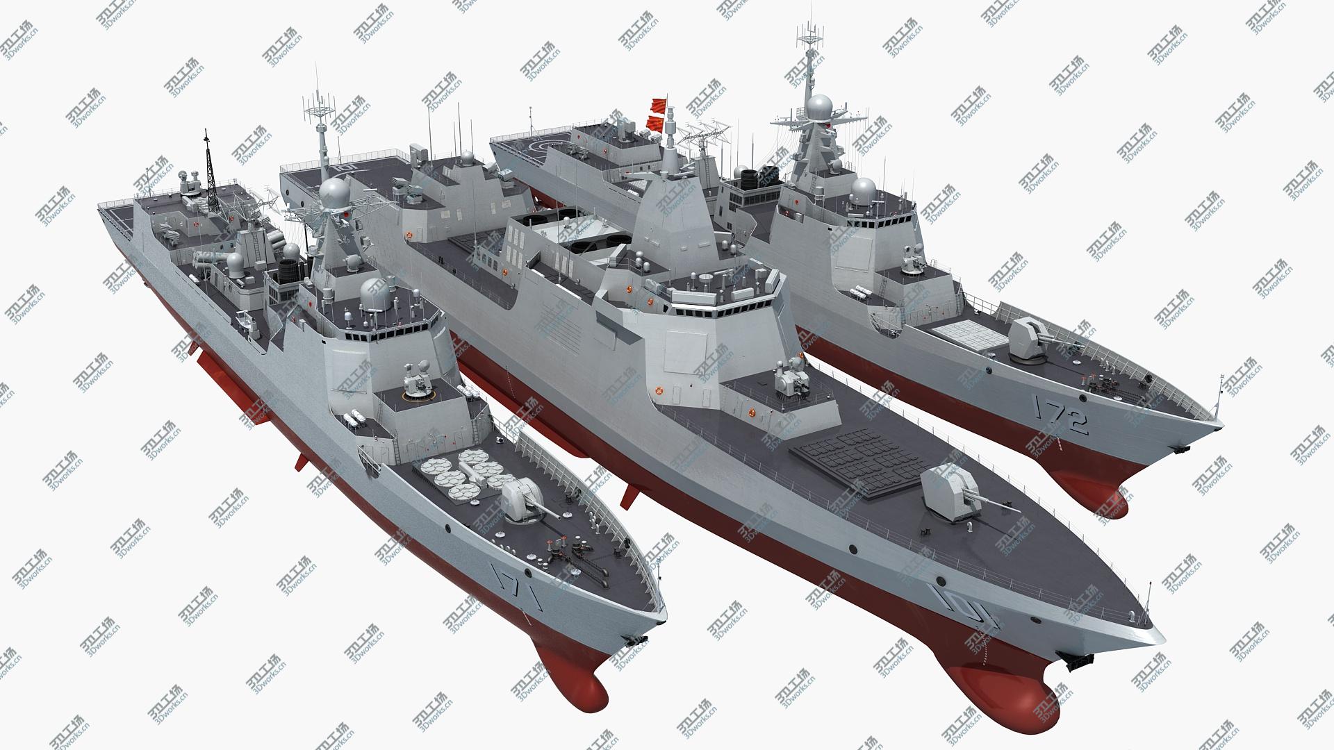 images/goods_img/20210319/Chinese Navy Type 055 052D 052C Destroyer 3D model/5.jpg